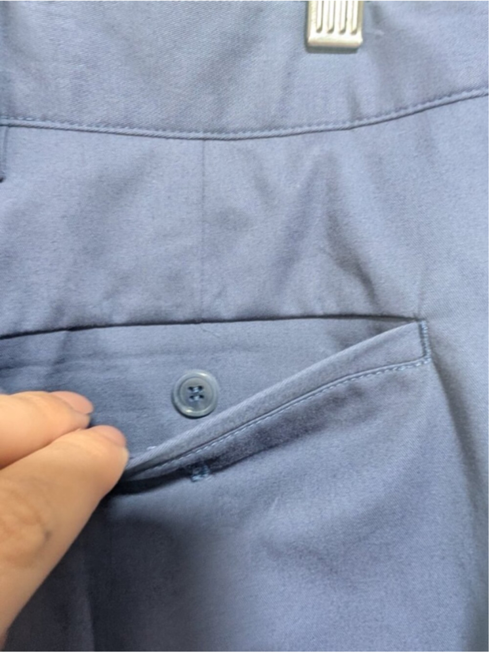 Paul Smith | Organic Blue Stretch-Cotton Twill Pleated Trousers In Blue - Picture 10 of 16